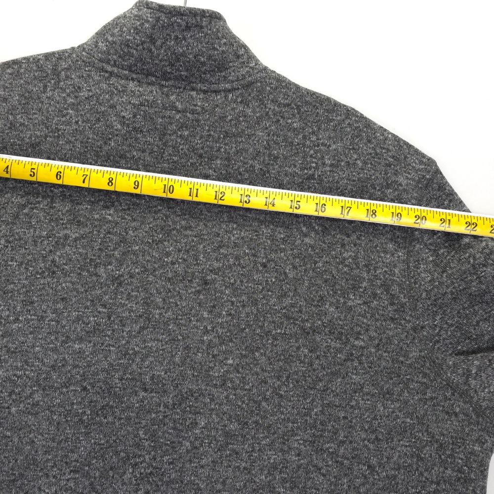 Sonoma Goods for Life Men's 3XL Tall Gray Full Zip Fleece Jacket Warm Soft - Picture 6 of 10